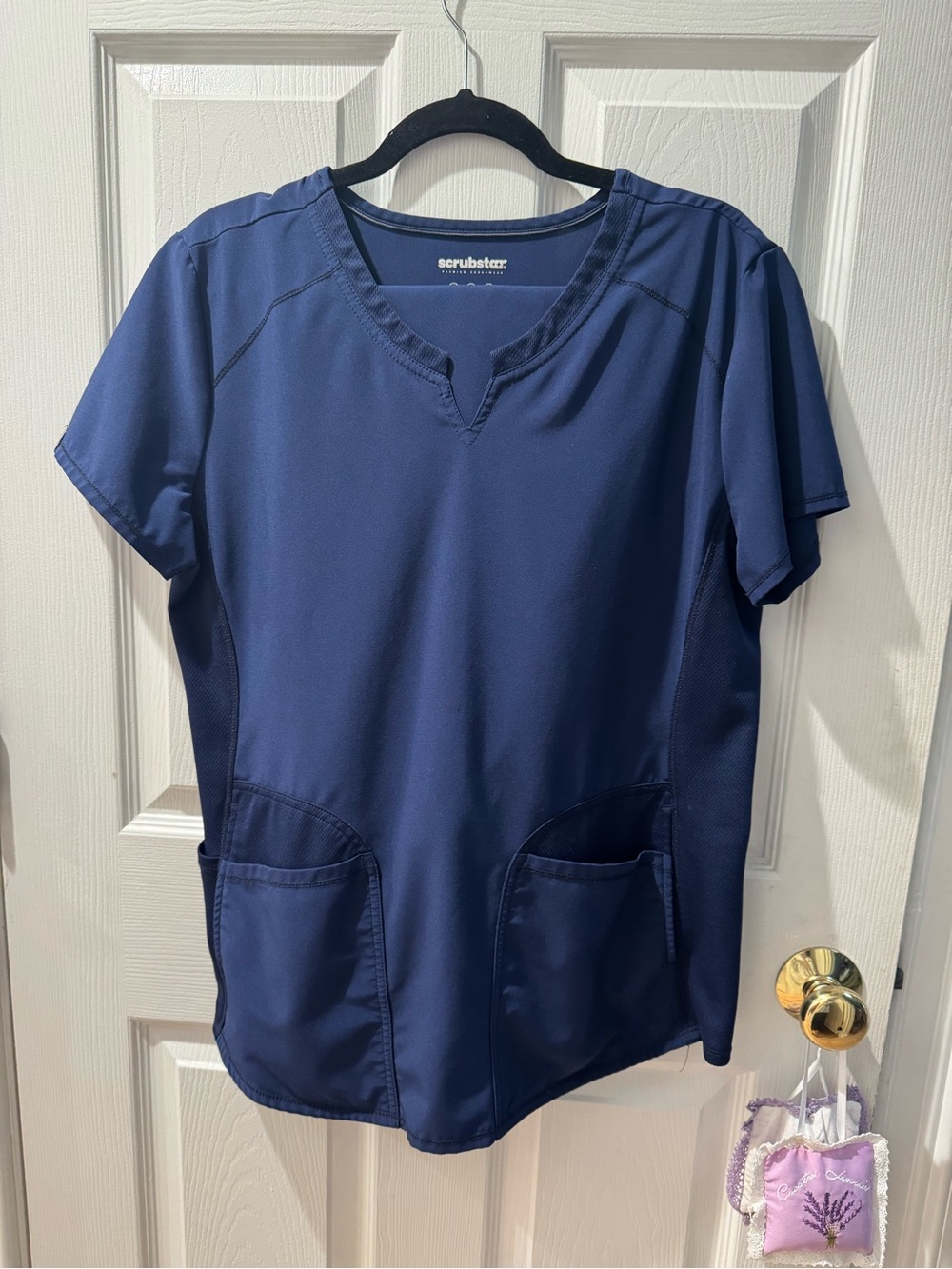 Navy scrub set
